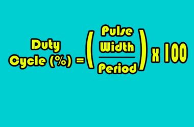 Duty cycle formula