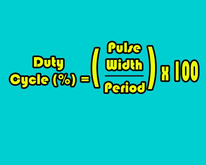 Duty cycle formula