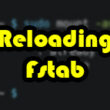 reload fstab