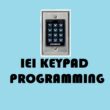 IEI Keypad programming