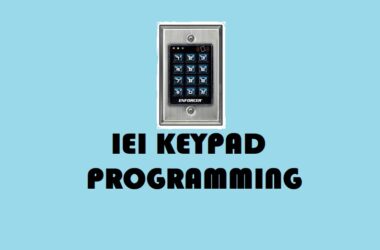 IEI Keypad programming