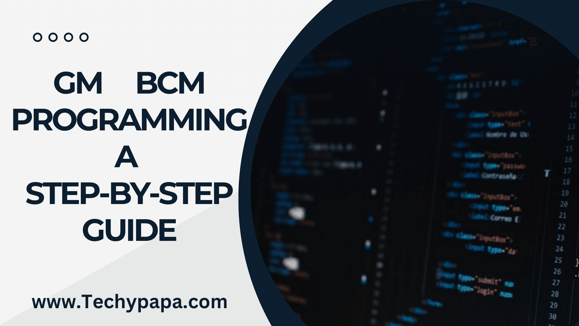 GM BCM Programming A Step-By-Step Guide