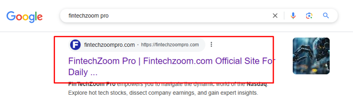 Fintechzoom Pro